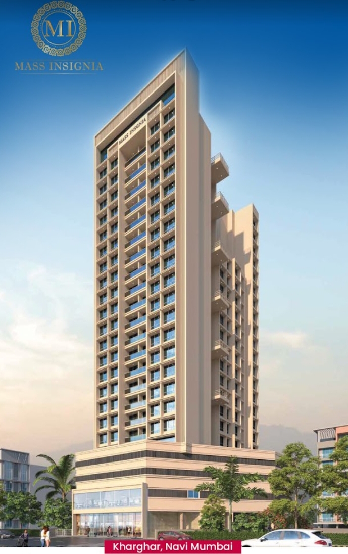 3 BHK + Pooja Room 809 Sq.Ft. Apartment in Mass Insignia