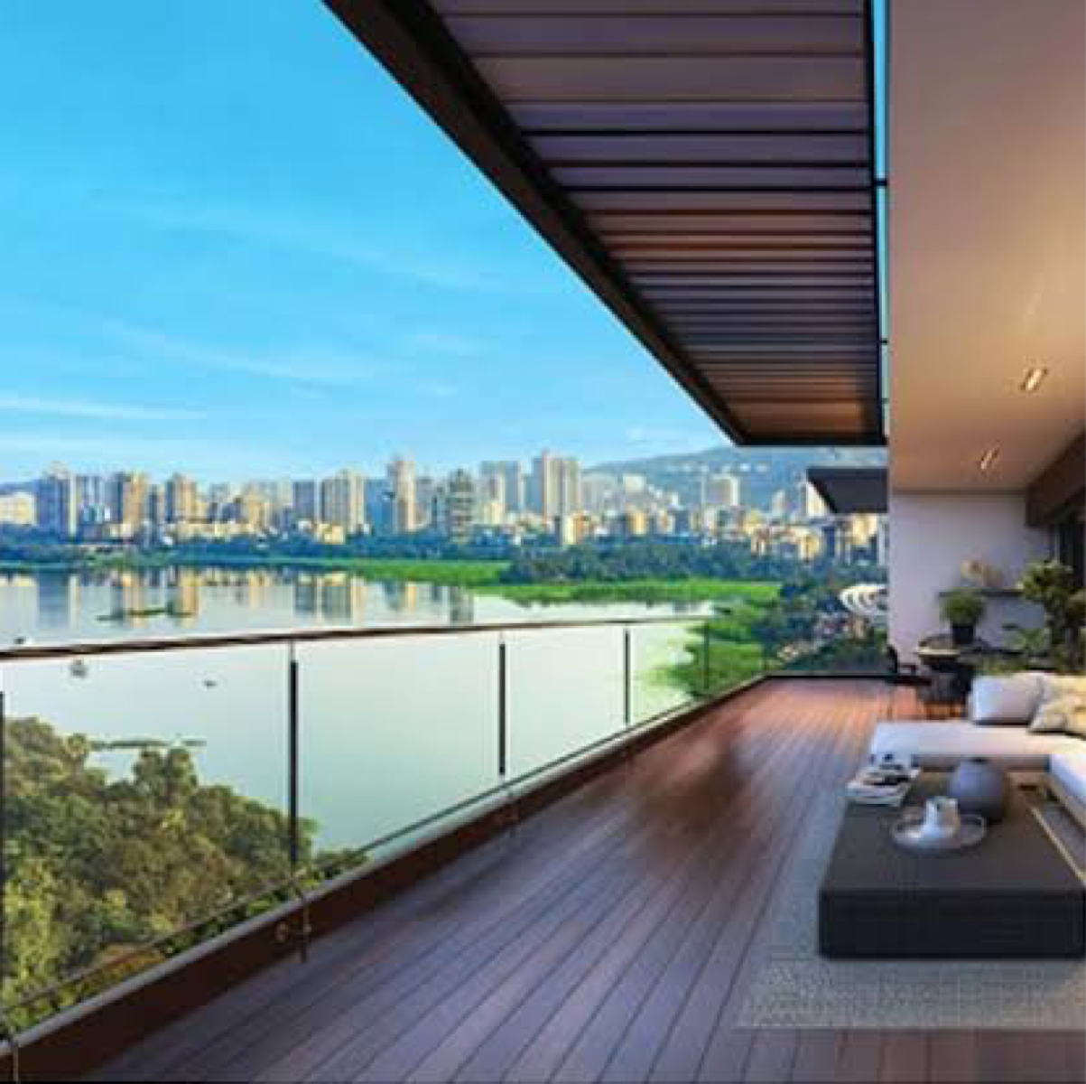 4 BHK + Servant Room 2899 Sq.Ft. Penthouse in Krisumi Waterfall Residences