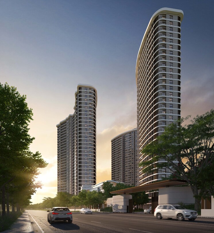 Exterior View, siddha-serena 2.5 Bedroom 870 Sq.Ft. Apartment In New Town Kolkata 7849710