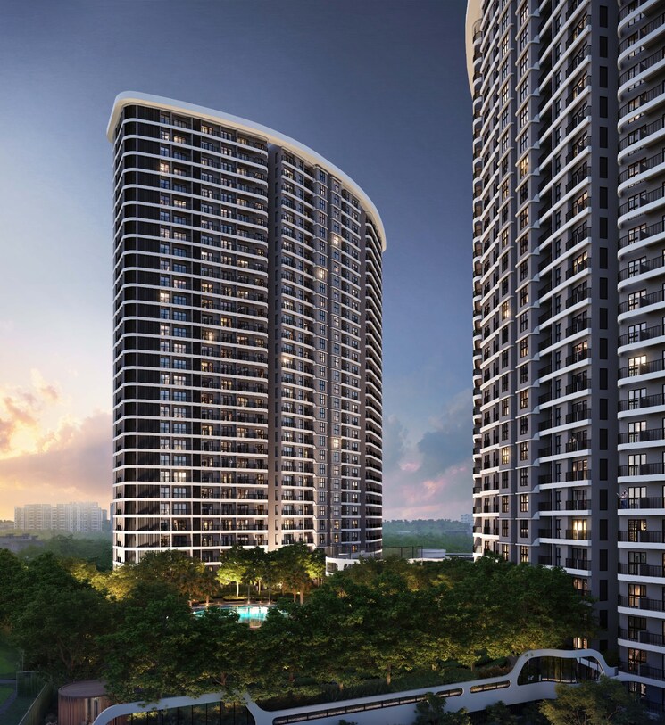 Exterior View, siddha-serena 2.5 Bedroom 870 Sq.Ft. Apartment In New Town Kolkata 7849710