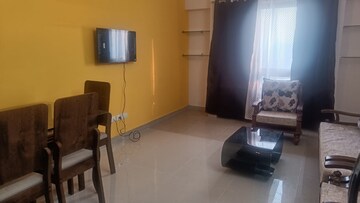 Living Room in Studio Apartment at Paranjape Blue Ridge, Hinjewadi – for Rent