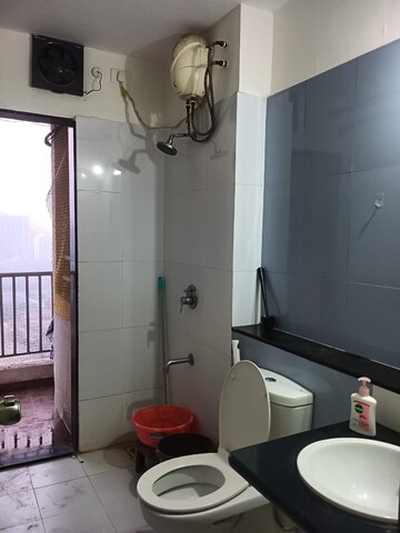 Bathroom in Studio Apartment at Paranjape Blue Ridge, Hinjewadi – for Rent