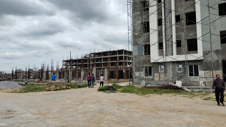 Exterior View, srigdhas-rising-east 2 Bedroom 1220 Sq.Ft. Apartment In Pocharam Hyderabad 7849827