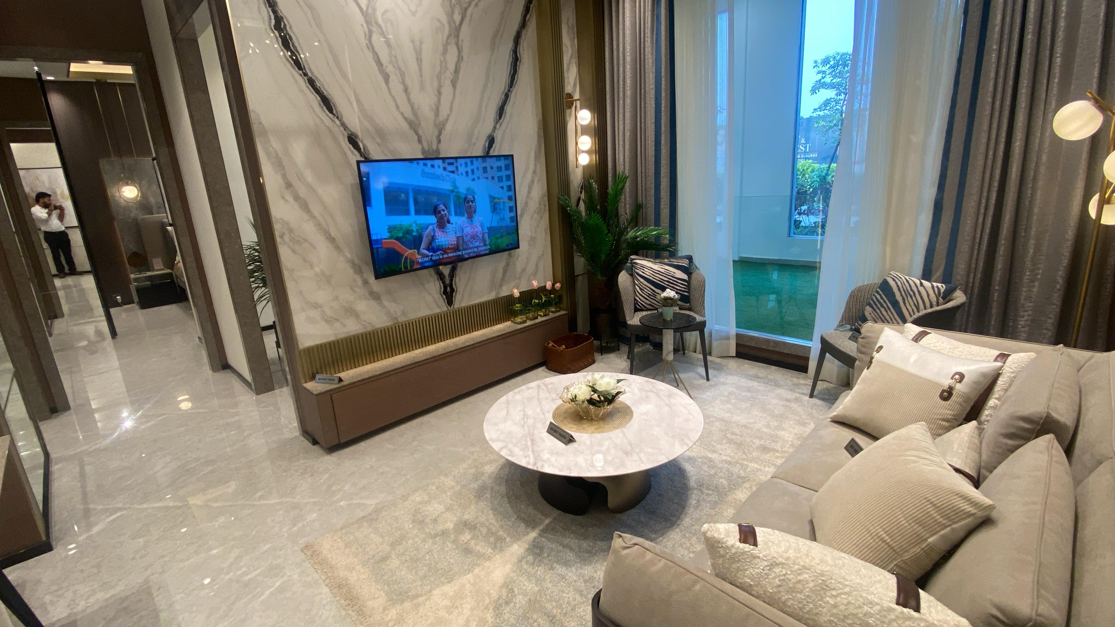 2 BHK + Extra Room 585 Sq.Ft. Apartment in Sunteck One World