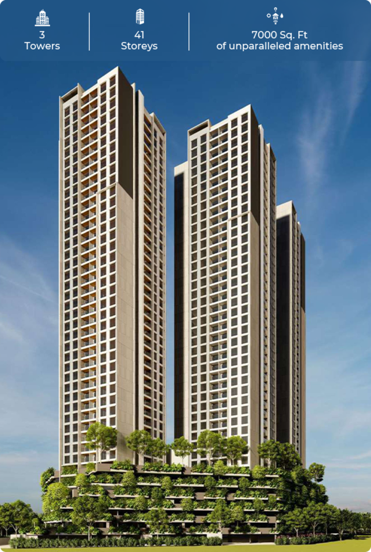 Exterior View, paranjape-blue-ridge 2 Bedroom 795 Sq.Ft. Apartment In Hinjewadi Pune 7849938