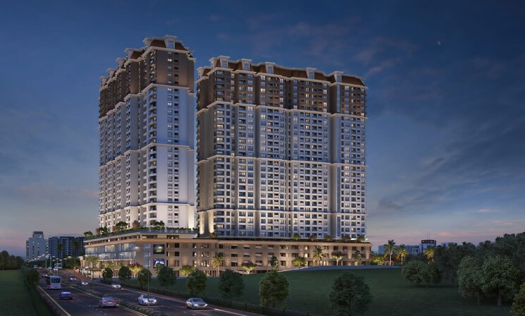 Exterior View, galaxy-orizzonte 2 Bedroom 806 Sq.Ft. Apartment In Baner Pune 7849974
