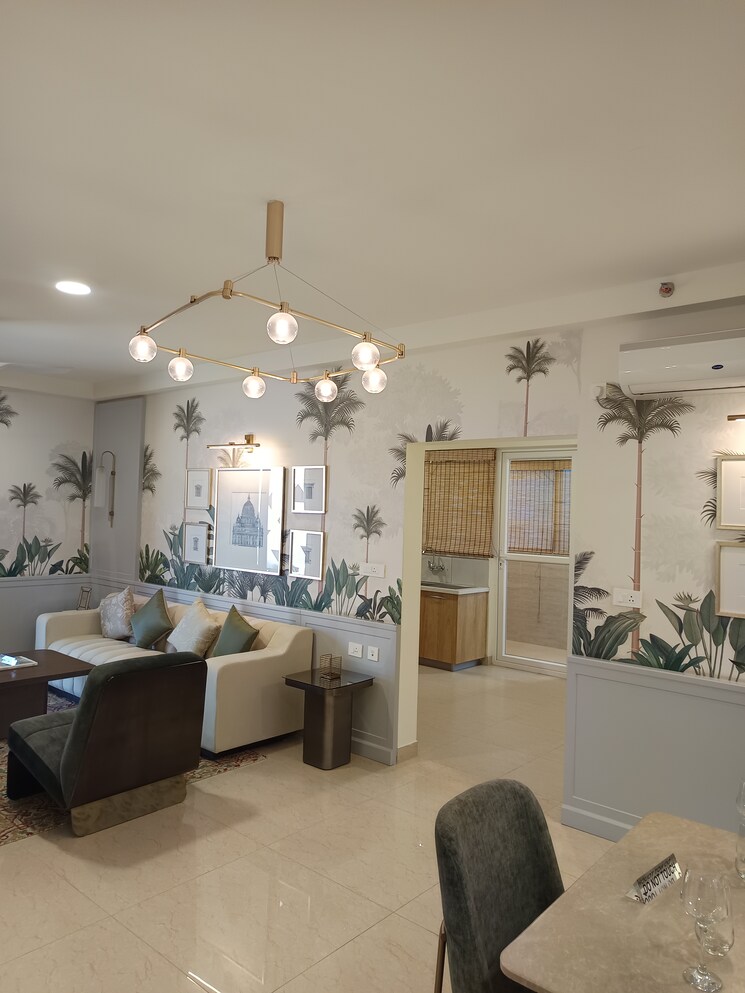 Living Room, prestige-clairemont 3 Bedroom 2870 Sq.Ft. Apartment In Kokapet Hyderabad 7850045