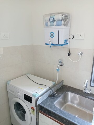 Bathroom in 2 BHK Apartment at Runwal Eirene, Balkum Pada – for Rent