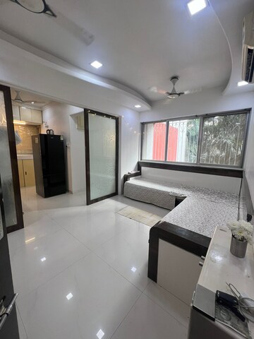 Living Room in 1 BHK Apartment at Andheri West – for Rent