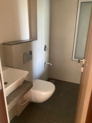 Bathroom in 2 BHK Apartment at Piramal Vaikunth, Balkum Pada – for Rent