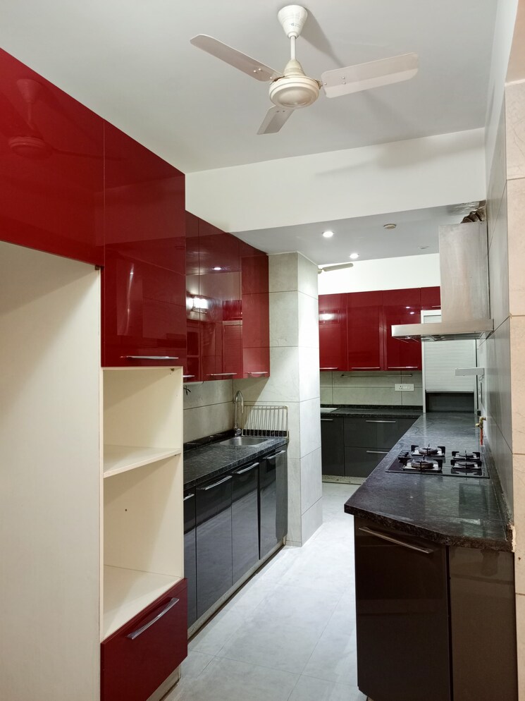 Kitchen, vasant kunj 3 Bedroom 1700 Sq.Ft. Apartment In Vasant Kunj Delhi 7850318