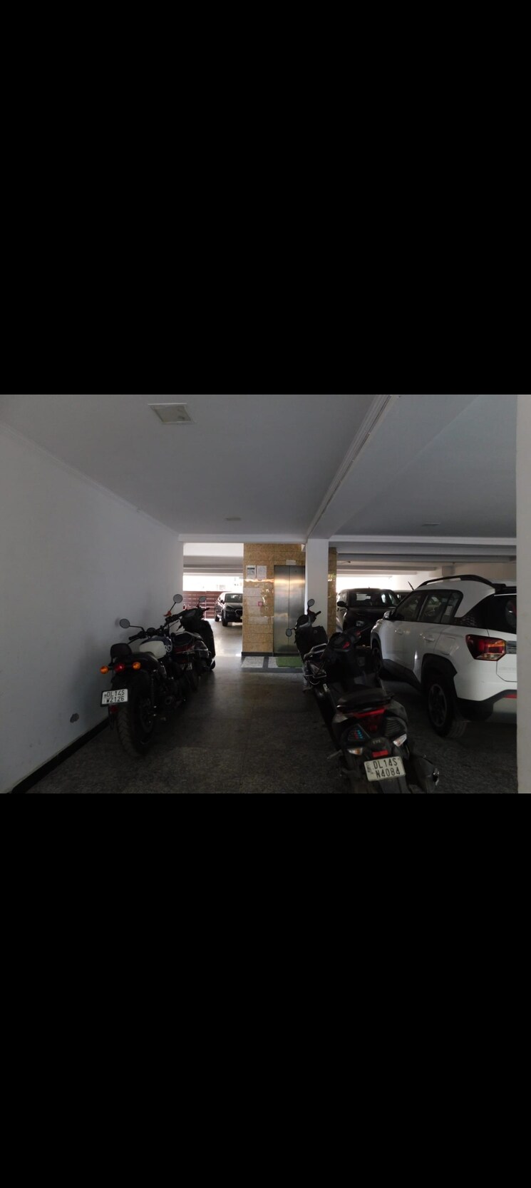  Parking, kanha-apartments-indirapuram 3 Bedroom 1550 Sq.Ft. Builder Floor In Shakti Khand 2 Ghaziabad 7850435