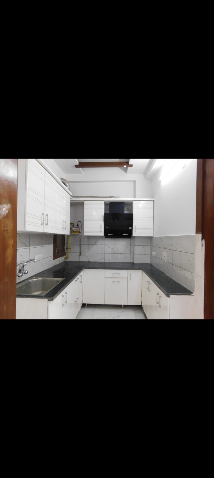 Kitchen, kanha-apartments-indirapuram 3 Bedroom 1550 Sq.Ft. Builder Floor In Shakti Khand 2 Ghaziabad 7850435