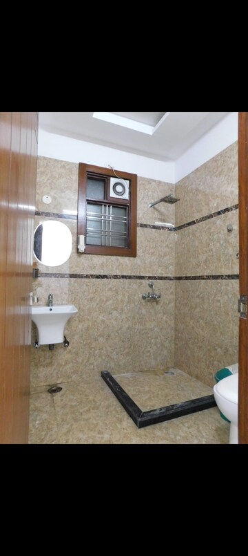 Bathroom in 3 BHK Builder Floor at Kanha Apartments Indirapuram, Shakti Khand 2 – for Sale