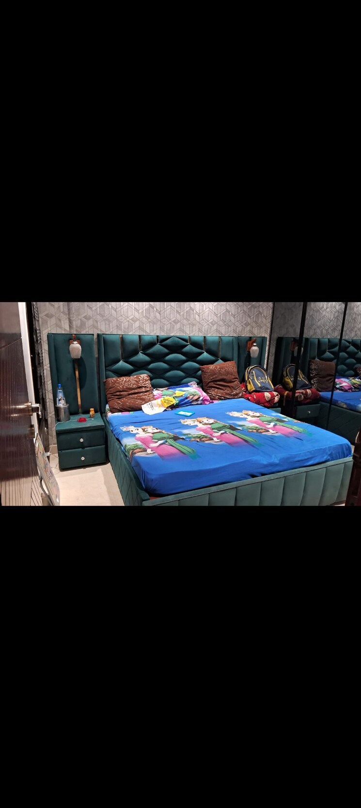 Bedroom, maya-homes 3 Bedroom 1650 Sq.Ft. Builder Floor In Indrapuram Ghaziabad 7850451