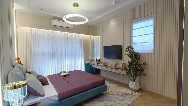Bedroom, dosti-west-county-phase-4-dosti-pine 2 Bedroom 695 Sq.Ft. Apartment In Balkum Pada Thane 7850772