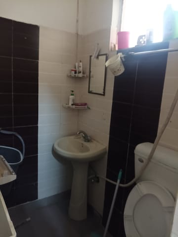 Bathroom in 2 BHK Builder Floor at Guru Nanak Enclave, Dhakoli Village – for Sale