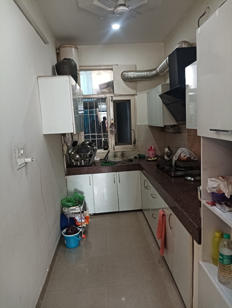 Kitchen, guru-nanak-enclave 2 Bedroom 1500 Sq.Ft. Builder Floor In Dhakoli Village Zirakpur 7850776