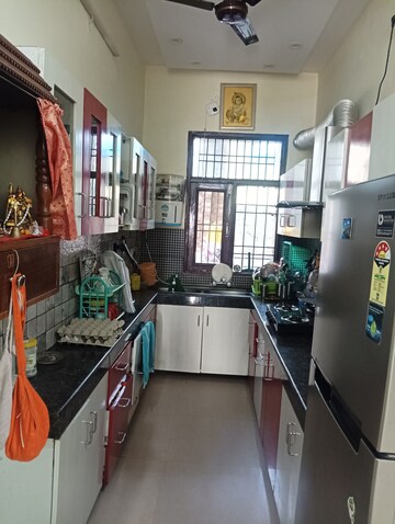 Kitchen in 2 BHK Builder Floor at Dhakoli Village – for Sale