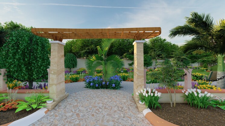 Garden, shyam-sarover-roopwas  100 Sq.Yd. Plot In Muhana Jaipur 7850920