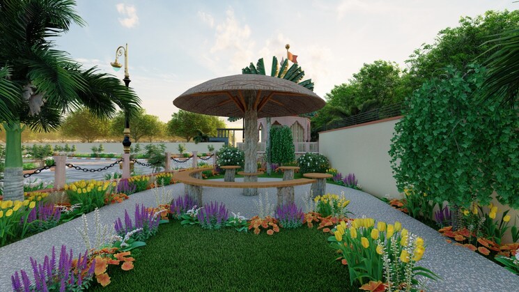 Garden, shyam-sarover-roopwas  100 Sq.Yd. Plot In Muhana Jaipur 7850920