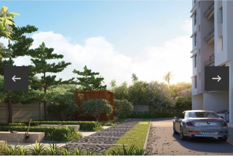 Garden, srijan-south-winds 2 Bedroom 891 Sq.Ft. Apartment In Rajpur Kolkata 7851033