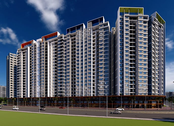 2 BHK + Extra Room 784 Sq.Ft. Apartment in Renuka Panchtattva