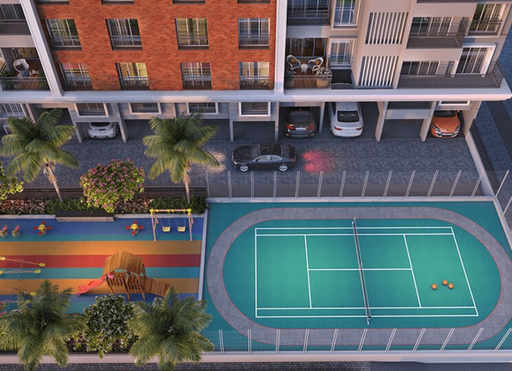 Exterior View, renuka-panchtattva 2 Bedroom 784 Sq.Ft. Apartment In Tathawade Pune 7851114