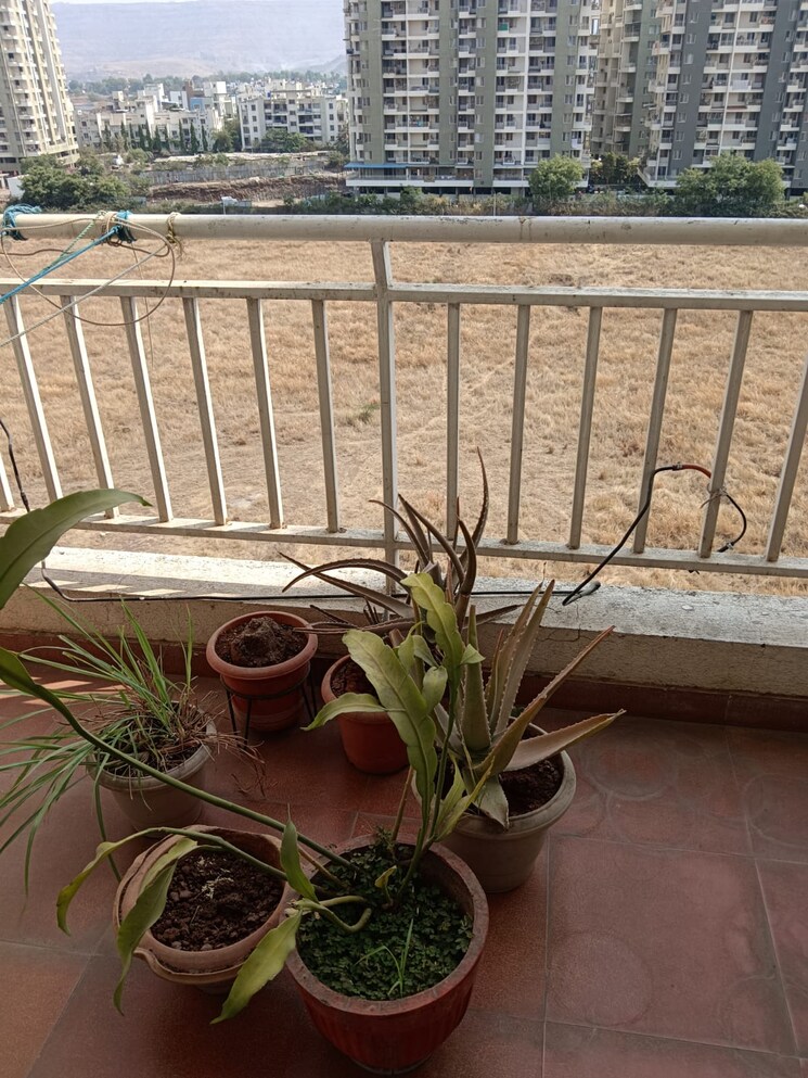 Balcony, goel-sai-ganga 2 Bedroom 865 Sq.Ft. Apartment In Undri Pune 7851412