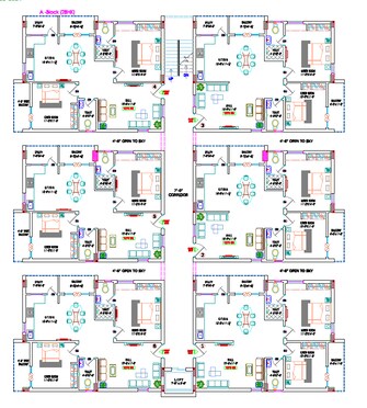 6+ BHK Apartment For Resale in Vaishnavi Oasis Hyderabad Bandlaguda Jagir Hyderabad  7850957