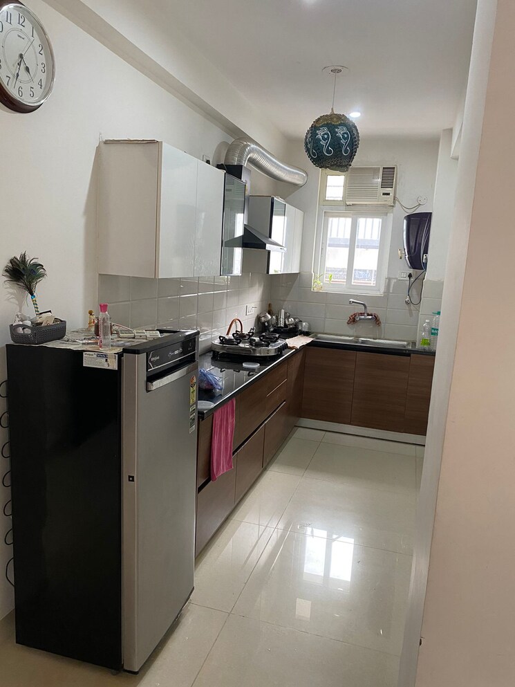 Kitchen, maxxus-elanza 3 Bedroom 1100 Sq.Ft. Apartment In International Airport Road Zirakpur 7851430