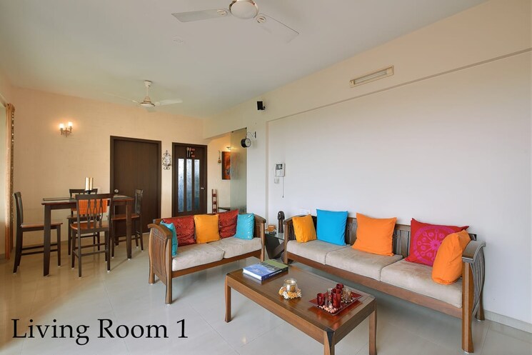 Living Room, sai-chaturbhuj-apartment 3 Bedroom 1380 Sq.Ft. Apartment In Kharghar Navi Mumbai 7851555