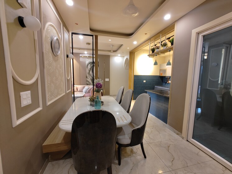 Living Room, vrinda-heritage-skyward 4 Bedroom 2018 Sq.Ft. Apartment In Sector 1 Greater Noida Greater Noida 7851571