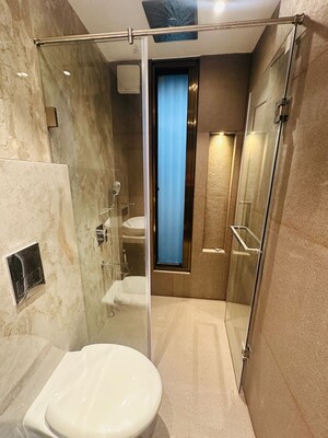 Bathroom in 3 BHK Apartment at Khar West – for Sale