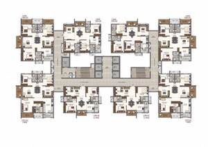 Master Plan in 3 BHK Apartment at Vision Arsha, Tellapur – for Sale