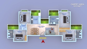 4 BHK Apartment For Resale in Sector 87 Faridabad  7852065