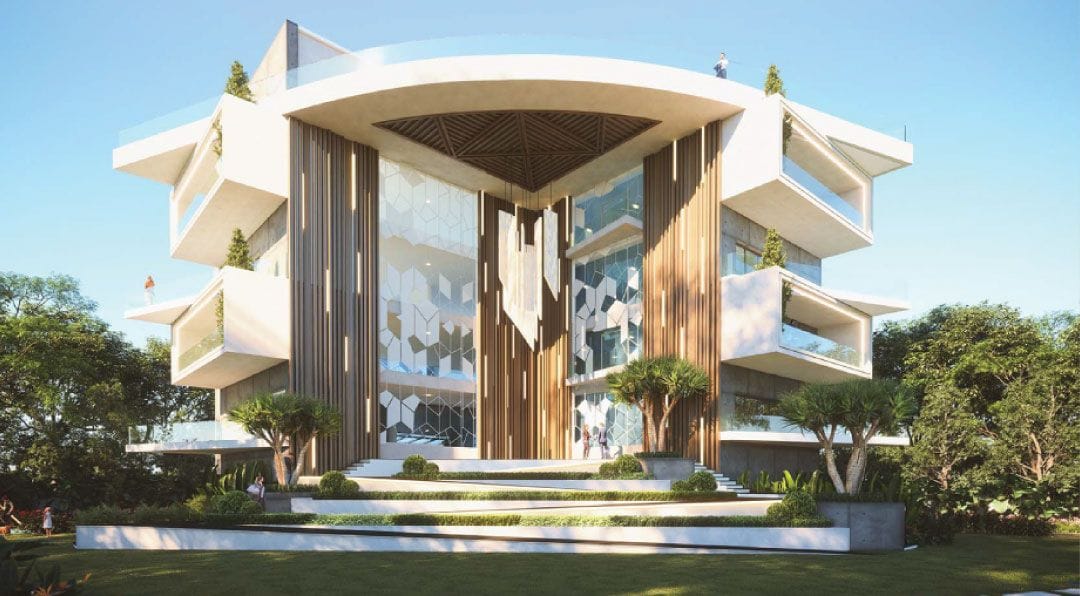 3 BHK + Pooja Room,Extra Room 1879 Sq.Ft. Apartment in Sunshine Destino