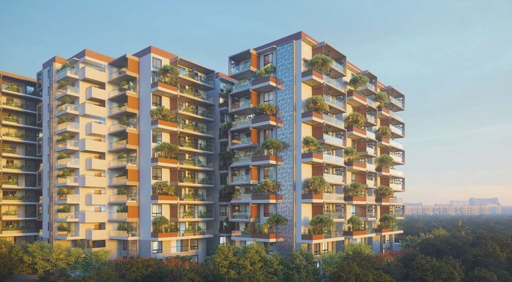 Exterior View, sunshine-destino 3 Bedroom 1879 Sq.Ft. Apartment In Puppalaguda Hyderabad 7852072