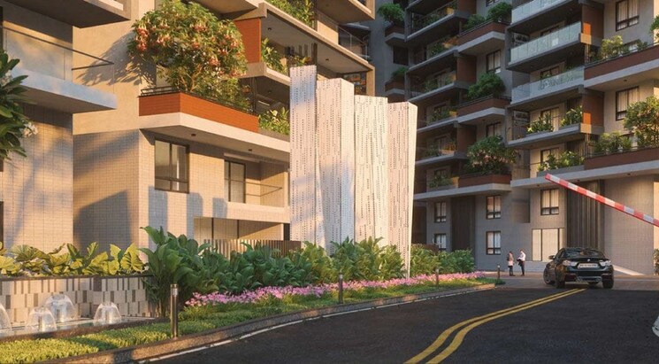 Exterior View, sunshine-destino 3 Bedroom 1879 Sq.Ft. Apartment In Puppalaguda Hyderabad 7852072