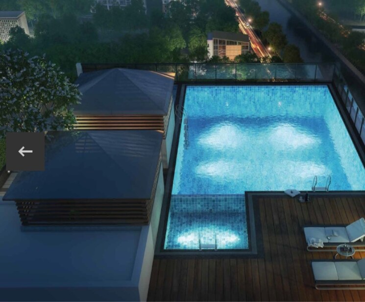 Swimming Pool, merlin-skygaze 2 Bedroom 917 Sq.Ft. Apartment In Em Bypass Kolkata 7852145
