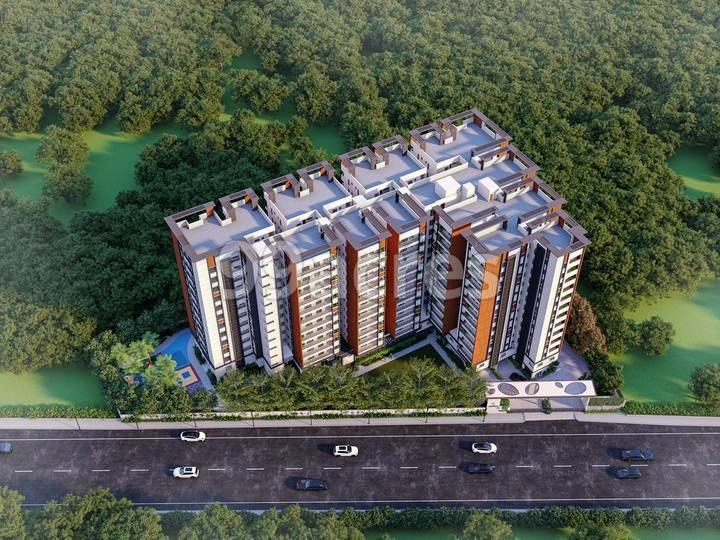 2 BHK + Servant Room,Study Room,Extra Room Apartment For Sale in Canny Forest Edge