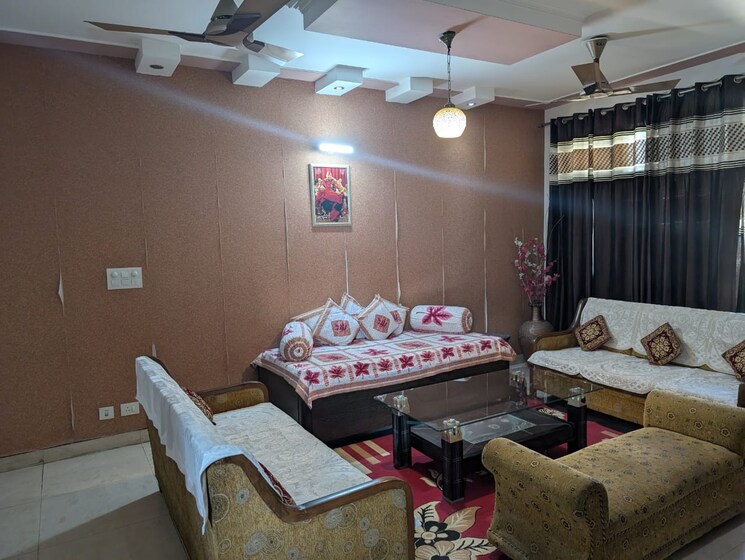Living Room, dhakoli village 3 Bedroom 1850 Sq.Ft. Apartment In Dhakoli Village Zirakpur 7852225
