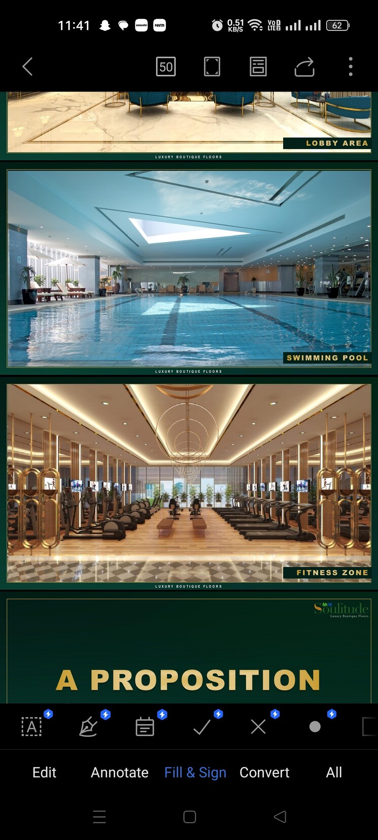 Exterior View, m3m-soulitude 3 Bedroom 1494 Sq.Ft. Apartment In Sector 89 Gurgaon 7852280