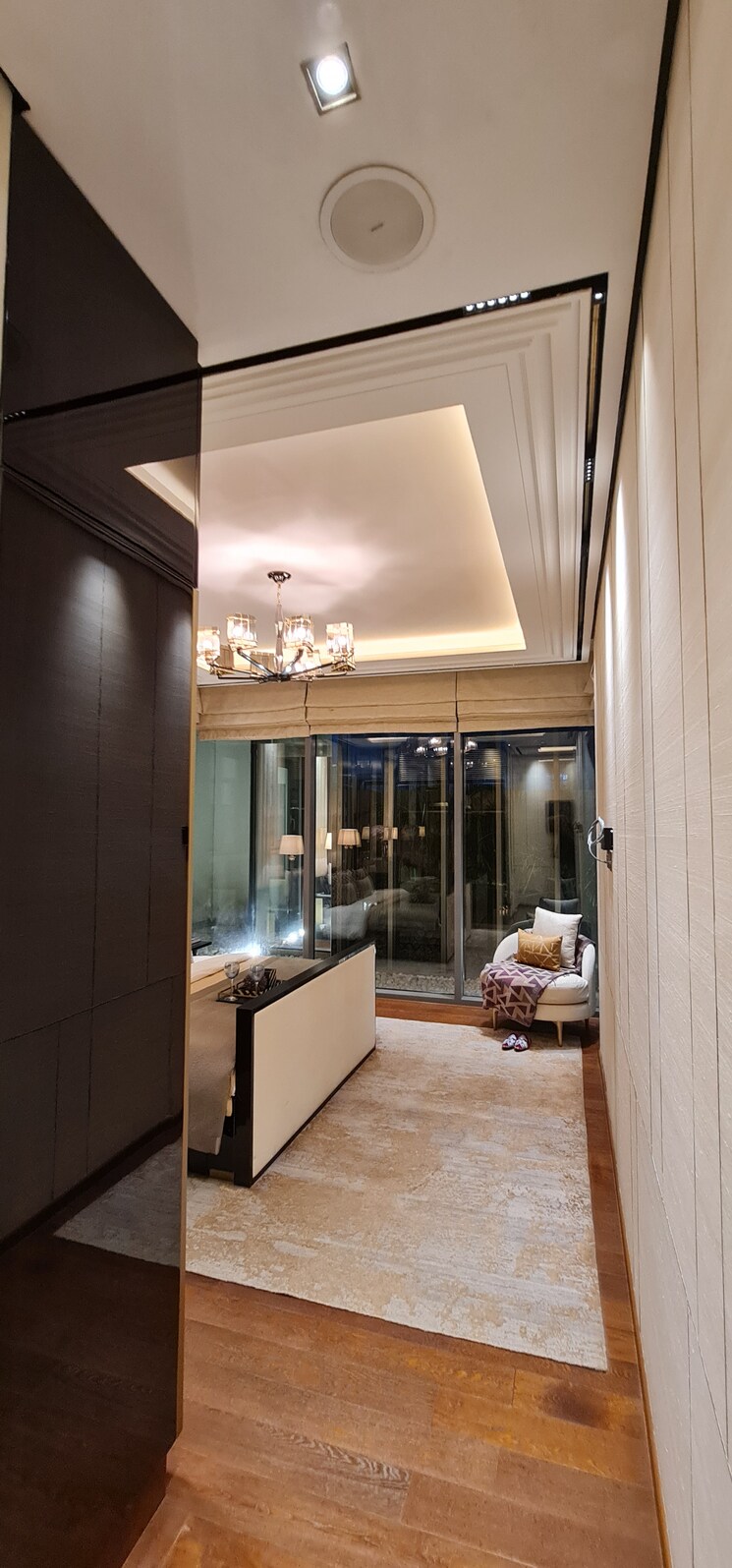 Living Room, piramal-vaikunth 3 Bedroom 950 Sq.Ft. Apartment In Balkum Pada Thane 7852284