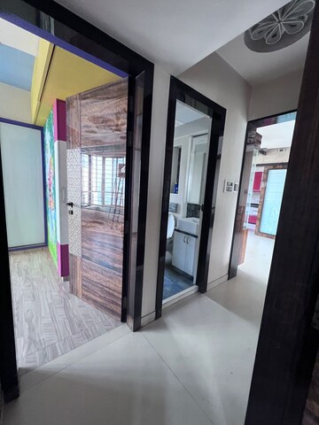 Building Lobby in 3 BHK Apartment at Lodha Luxuria, Majiwada – for Sale