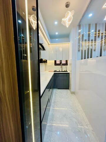 Kitchen in 2 BHK Builder Floor at Dwarka Mor – for Rent