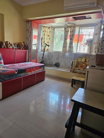 Bedroom in 2 BHK Apartment at Hill Palace CHS Ltd, Pokhran Road No 1 – for Sale