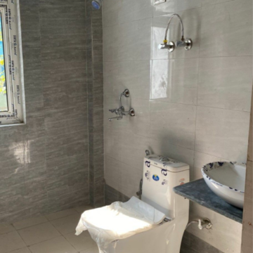 Bathroom in 2 BHK Apartment at Kanker Khera – for Sale
