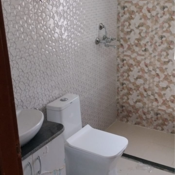 Bathroom in 2 BHK Apartment at Kanker Khera – for Sale