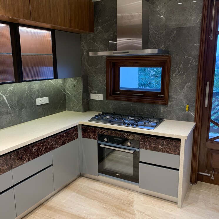 Kitchen, vasant vihar 4 Bedroom 3700 Sq.Ft. Builder Floor In Vasant Vihar Delhi 7852587